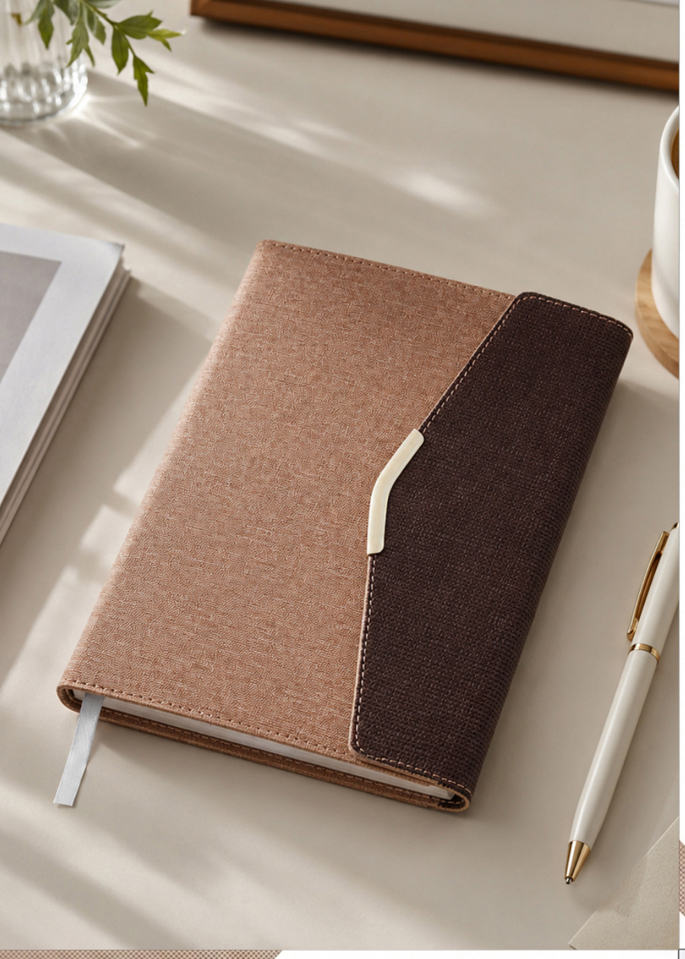V-734 Prestige Debossed Annual Planner Diary